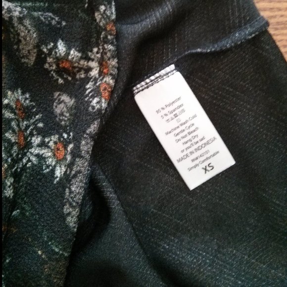 NWT LulaRoe Rose & Daisy Print Dress - Picture 7 of 9